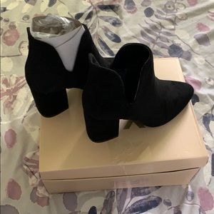 Booties new never worn